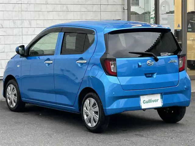 ダイハツ ミラ イース X リミテッド SAⅢ 埼玉県 2023(令5)年 1万km スプラッシュブルーM 登録時9927km/ワンオーナー/純正メモリーナビ（フルセグTV/AM/FM/BT）/Bカメラ/コーナーセンサー前後/純正ドラレコ前/純正フロアマット/衝突軽減システム/オートマチックハイビーム/純正ＬＥＤヘッドライト/ドアバイザー/アイドリングストップ/オートライト/リモコンキー/電動格納ミラー/車両/ナビ取扱説明書/保証書