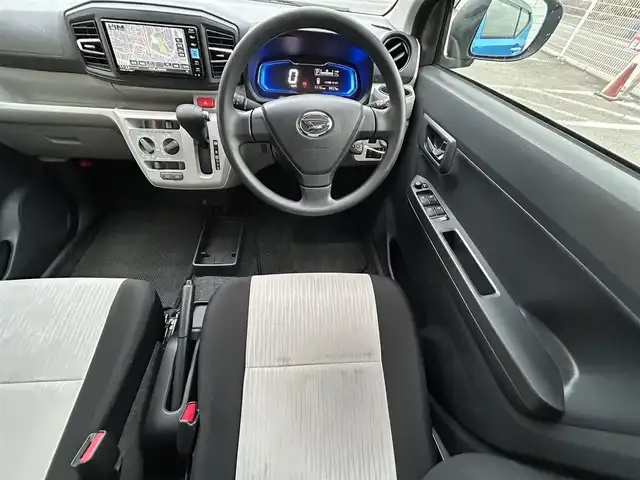 ダイハツ ミラ イース X リミテッド SAⅢ 埼玉県 2023(令5)年 1万km スプラッシュブルーM 登録時9927km/ワンオーナー/純正メモリーナビ（フルセグTV/AM/FM/BT）/Bカメラ/コーナーセンサー前後/純正ドラレコ前/純正フロアマット/衝突軽減システム/オートマチックハイビーム/純正ＬＥＤヘッドライト/ドアバイザー/アイドリングストップ/オートライト/リモコンキー/電動格納ミラー/車両/ナビ取扱説明書/保証書