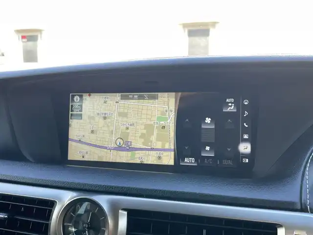 レクサス ＧＳ 300h Iパッケージ 兵庫県 2016(平28)年 7.5万km グラファイトブラックガラスフレーク 外部検査実施済み//OP 18インチAW（切削光輝）//OP クリアランスソナー//OP 3眼フルLEDヘッドランプ//OP アダプティブハイビームシステム//黒本革シート//前席ヒーター/ベンチレーション/電動/運転席メモリ付//メーカーSDナビ（12.3インチ）//地デジ/DVD/BT/USB/AUX//ステアリングリモコン//ステアリングヒーター//バックカメラ//ビルトインETC//電動リヤサンシェード//ドライブレコーダー//プリクラッシュセーフティ//レーンキープアシスト//タイヤ空気圧警報（TPMS）//レーダークルーズコントロール