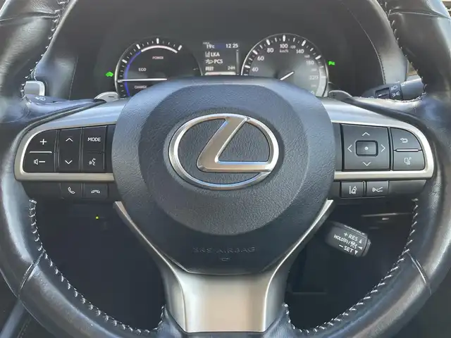 レクサス ＧＳ 300h Iパッケージ 兵庫県 2016(平28)年 7.5万km グラファイトブラックガラスフレーク 外部検査実施済み//OP 18インチAW（切削光輝）//OP クリアランスソナー//OP 3眼フルLEDヘッドランプ//OP アダプティブハイビームシステム//黒本革シート//前席ヒーター/ベンチレーション/電動/運転席メモリ付//メーカーSDナビ（12.3インチ）//地デジ/DVD/BT/USB/AUX//ステアリングリモコン//ステアリングヒーター//バックカメラ//ビルトインETC//電動リヤサンシェード//ドライブレコーダー//プリクラッシュセーフティ//レーンキープアシスト//タイヤ空気圧警報（TPMS）//レーダークルーズコントロール