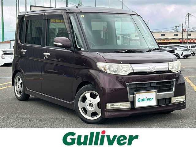 ダイハツ タント カスタム X リミテッド 宮城県 2008(平20)年 11.4万km ミスティックレッドクリスタルメタリック 社外ナビ/・CD.DVD/ワンセグTV/片側パワースライドドア/キセノンライト/フロアマット/社外14inAW