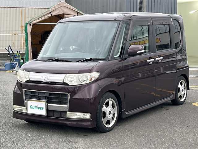 ダイハツ タント カスタム X リミテッド 宮城県 2008(平20)年 11.4万km ミスティックレッドクリスタルメタリック 社外ナビ/・CD.DVD/ワンセグTV/片側パワースライドドア/キセノンライト/フロアマット/社外14inAW