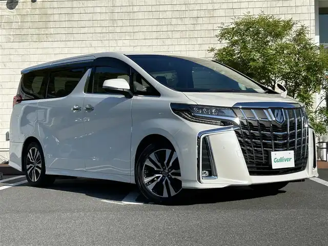 トヨタ アルファード S Cパッケージ 愛媛県 2018(平30)年 7.7万km ホワイトパールクリスタルシャイン 12.1インチ純正フリップダウンモニター/純正ディーラーナビ/・Bluetooth/・CD/DVD/フルセグTV/両側パワースライドドア/バックカメラ/ETC/デジタルインナーミラー/ドライブレコーダー/パワーシート（D+N席＋セカンドシート）/シートヒーター（D+N席）/エアシート（D+N席）/ステアリングヒーター/3列シート/純正18インチAW/純正フロアマット/Nanoe/衝突軽減ブレーキ/レーンキープアシスト/レーダークルーズコントロール（追従機能付）/パーキングサポートブレーキ/コーナーセンサー/オートマチックハイビーム/三眼LEDヘッドランプ/カーテンエアバッグ/取扱説明書/保証書