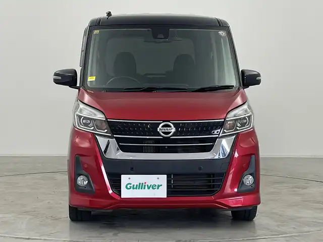 日産 デイズ ルークス ハイウェイスター Gターボ 群馬県 2018(平30)年 5.4万km スパークリングレッド/ブラック 純正ナビ　フルセグＴＶ　バックカメラ　両側電動スライドドア　クルーズコントロール　衝突被害軽減ブレーキ　レーンアシスト　オートハイビーム　ＬＥＤ　アイドリングストップ　ＥＴＣ　前方ドラレコ　禁煙車