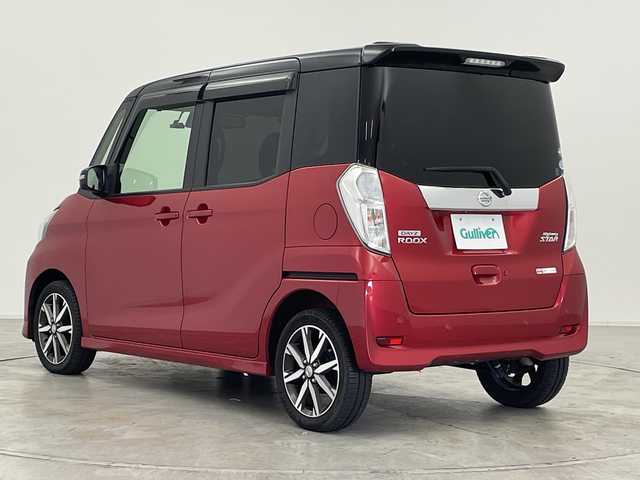 日産 デイズ ルークス ハイウェイスター Gターボ 群馬県 2018(平30)年 5.4万km スパークリングレッド/ブラック 純正ナビ　フルセグＴＶ　バックカメラ　両側電動スライドドア　クルーズコントロール　衝突被害軽減ブレーキ　レーンアシスト　オートハイビーム　ＬＥＤ　アイドリングストップ　ＥＴＣ　前方ドラレコ　禁煙車