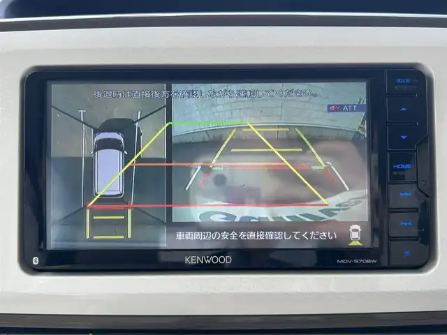 ダイハツ ムーヴ キャンバス G ホワイトアクセント VS SAⅢ 静岡県 2021(令3)年 4.3万km ナチュラルベージュマイカM 社外ナビ/　（フルセグTV/Bluetooth/CD/DVD）/衝突被害軽減システム/全方位カメラ/バックカメラ/運転席シートヒーター/両側パワースライドドア/横滑り防止装置/オートマチックハイビーム/プッシュスタート/スマートキー/前後ドライブレコーダー/純正フロアマット/LEDヘッドライト