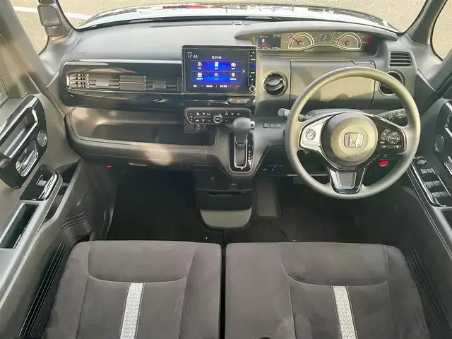 ホンダ Ｎ ＢＯＸ カスタム L 鹿児島県 2021(令3)年 1.4万km ミッドナイトブルービームM ホンダセンシング/純正8インチナビ/　　CD/DVD/MSV/フルセグTV/バックカメラ/アダプティブクルーズコントロール/片側パワースライドドア/シートヒーター/シートバックテーブル/LEDオートライト/純正14アルミホイール/プラズマクラスター付きオートエアコン/スマートキー/ETC