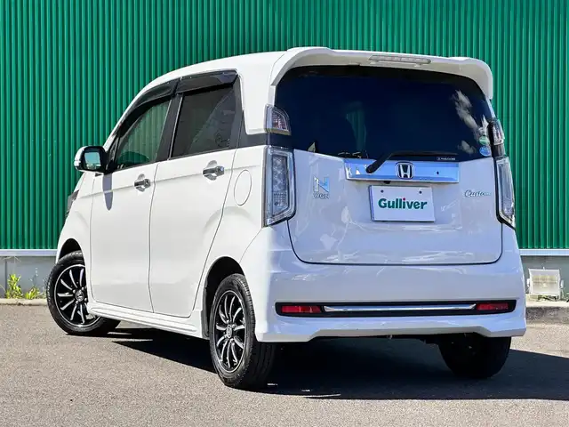 ホンダ Ｎ ＷＧＮ カスタム G SSパッケージⅡ 宮城県 2018(平30)年 5万km プラチナホワイトパール あんしんパッケージ/・シティブレーキアクティブシステム/・前席用i-サイドエアバッグシステム/＋サイドカーテンエアバッグシステム/純正ナビ（VXM-184VFi）/・CD/DVD/・Bluetooth/・フルセグTV/バックカメラ/ビルトインETC/ハーフレザーシート/シートヒーター/革巻きステアリング/ステアリングスイッチ/クルーズコントロール/HIDヘッドランプ/フォグランプ/オートライト/スマートキー＆プッシュスタート/電動格納ミラー/純正14インチAW/純正フロアマット/ドアバイザー
