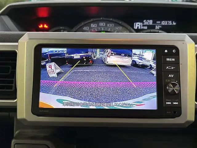ダイハツ ウェイク G SA 埼玉県 2015(平27)年 10.4万km プラムブラウンクリスタルマイカ ターボ/スマートアシスト/純正ナビTV/バックカメラ/ETC/両側パワースライドドア/LEDヘッドライト/プッシュスタート/横滑り防止装置/オートライト