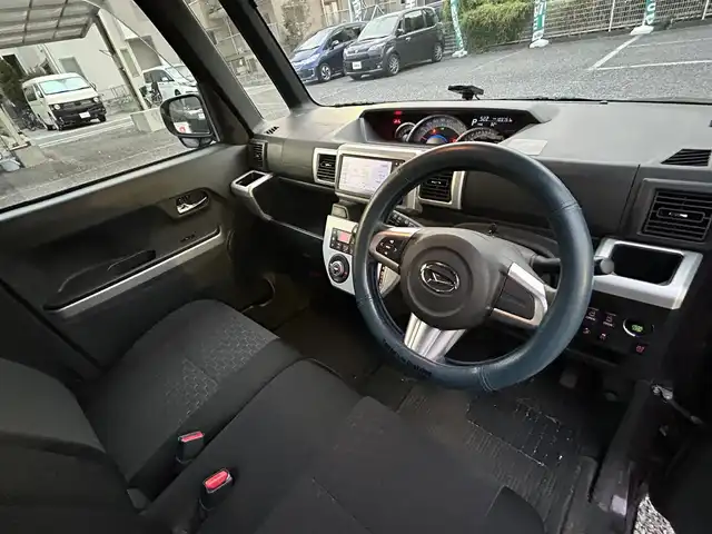 ダイハツ ウェイク G SA 埼玉県 2015(平27)年 10.4万km プラムブラウンクリスタルマイカ ターボ/スマートアシスト/純正ナビTV/バックカメラ/ETC/両側パワースライドドア/LEDヘッドライト/プッシュスタート/横滑り防止装置/オートライト