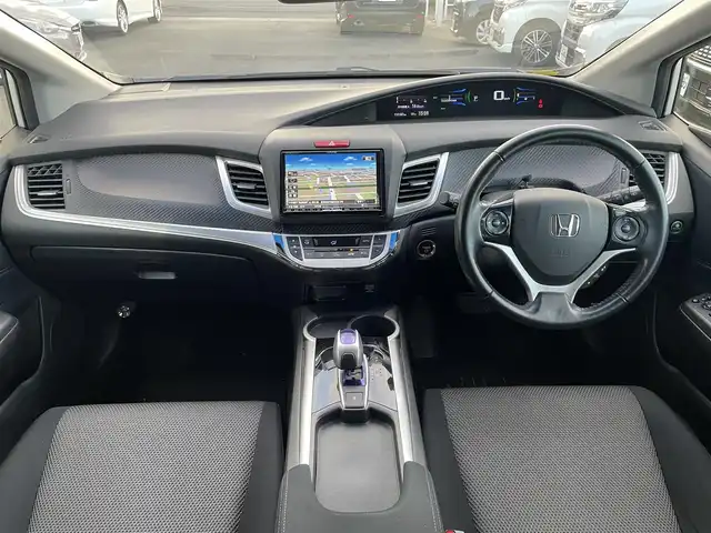 ホンダ ジェイド ハイブリッド 群馬県 2015(平27)年 11.3万km ホワイトオーキッドパール (株)IDOMが運営する【じしゃロン伊勢崎店】の自社ローン専用車両になりますこちらは現金またはオートローンご利用時の価格です。自社ローンご希望の方は別途その旨お申付け下さい/クルーズコントロール/社外SDナビ/・CD/フルセグTV/BT/DVD/バックカメラ/純正フロアマット/社外17インチAW/オートライト/LEDヘッドライト/フォグランプ/プッシュスタート/スマートキー/ビルトインETC/取扱説明書/保証書