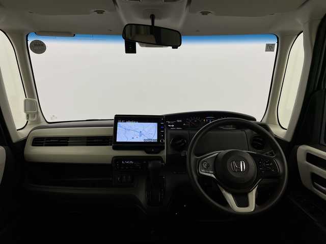 ホンダ Ｎ ＢＯＸ L 新潟県 2021(令3)年 2.7万km プラチナホワイトパール ワンオーナー/スマートキー/スペアキー1本/ホンダセンシング/純正8インチナビ　型式VXU-217NBi/CD/DVD/BT/フルセグ/ドライブレコーダー/片側パワースライドドア/シートヒーター　D席/N席/コーナーセンサー/スタッドレスタイヤ4本付き