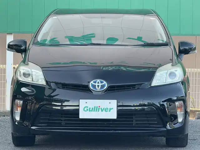 トヨタ プリウス S 千葉県 2013(平25)年 12万km ブラック ワンオーナー/純正SDナビ/純正バックモニター/Bluetooth接続/ETC/ステアリングスイッチ/プッシュスタート/スマートキー/純正フロアマット/純正ホイールキャップ/オートライト