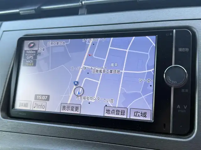 トヨタ プリウス S 千葉県 2013(平25)年 12万km ブラック ワンオーナー/純正SDナビ/純正バックモニター/Bluetooth接続/ETC/ステアリングスイッチ/プッシュスタート/スマートキー/純正フロアマット/純正ホイールキャップ/オートライト