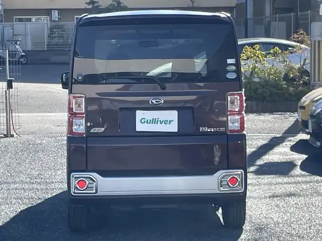 ダイハツ ウェイク G SA 大阪府 2015(平27)年 12.3万km プラムブラウンクリスタルマイカ 純正ナビ/-Bluetooth/フルセグTV/CD/DVD/FM/AM/衝突被害軽減ブレーキ/両側パワースライドドア/バックカメラ/ETC/プッシュスタート/スマートキー