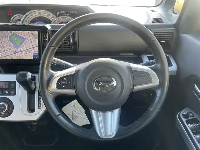 ダイハツ ウェイク G SA 大阪府 2015(平27)年 12.3万km プラムブラウンクリスタルマイカ 純正ナビ/-Bluetooth/フルセグTV/CD/DVD/FM/AM/衝突被害軽減ブレーキ/両側パワースライドドア/バックカメラ/ETC/プッシュスタート/スマートキー