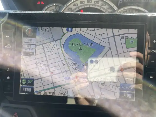 ダイハツ ウェイク G SA 大阪府 2015(平27)年 12.3万km プラムブラウンクリスタルマイカ 純正ナビ/-Bluetooth/フルセグTV/CD/DVD/FM/AM/衝突被害軽減ブレーキ/両側パワースライドドア/バックカメラ/ETC/プッシュスタート/スマートキー