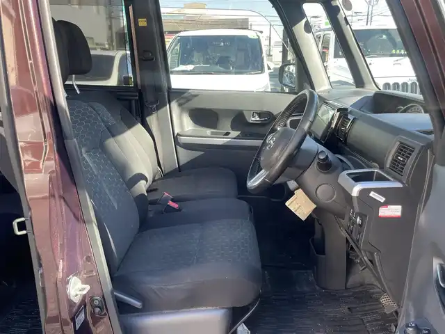 ダイハツ ウェイク G SA 大阪府 2015(平27)年 12.3万km プラムブラウンクリスタルマイカ 純正ナビ/-Bluetooth/フルセグTV/CD/DVD/FM/AM/衝突被害軽減ブレーキ/両側パワースライドドア/バックカメラ/ETC/プッシュスタート/スマートキー