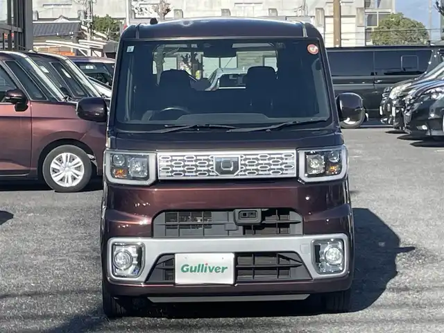 ダイハツ ウェイク G SA 大阪府 2015(平27)年 12.3万km プラムブラウンクリスタルマイカ 純正ナビ/-Bluetooth/フルセグTV/CD/DVD/FM/AM/衝突被害軽減ブレーキ/両側パワースライドドア/バックカメラ/ETC/プッシュスタート/スマートキー