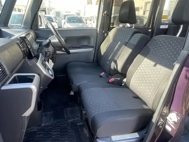 ダイハツ ウェイク G SA 大阪府 2015(平27)年 12.3万km プラムブラウンクリスタルマイカ 純正ナビ/-Bluetooth/フルセグTV/CD/DVD/FM/AM/衝突被害軽減ブレーキ/両側パワースライドドア/バックカメラ/ETC/プッシュスタート/スマートキー