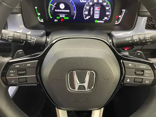 ホンダ ステップワゴン スパーダ eHEV 兵庫県 2023(令5)年 1.2万km ミッドナイトブルービームM 純正メモリナビ/（CD/DVD/SD/Bluetooth/USB/フルセグTV）/・LXM-237VFi/バックカメラ/アダクティブクルーズコントロール/LKA/ブラインドスポットモニター/コーナーセンサー（前後）/プリクラッシュセーフティー/横滑り防止装置/盗難防止装置/カーテンエアバッグ/純正フリップダウンモニター/デジタルインナーミラー/両側パワースライドドア/パワーバックドア/ハーフレザーシート/シートヒーター（D/N席）/パドルシフト/LEDフォグランプ/LEDヘッドライト/オートライト/ヘッドライトレベライザー/MTモード付AT/フルスポイラー（フロント/サイド/リア）/ドライブレコーダー（前後）/ETC/社外18インチアルミホイール/純正アルミホイール4本積込み有/社外フロアマット/純正ドアバイザー/スマートキー/3列シート/ウォークスルー