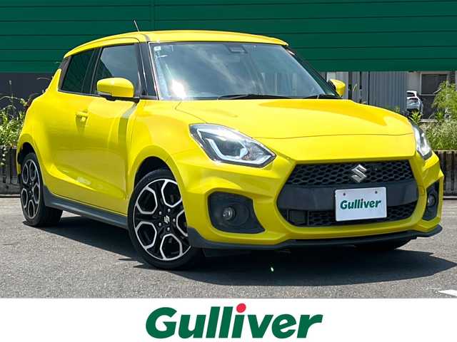 スズキ スイフト スポーツ セーフティPKG 茨城県 2018(平30)年 5.9万km チャンピオンイエロー 純正7インチメモリナビ/FM/AM/SD/ipod/USB/BT/フルセグTV/全方位カメラ/バックカメラ/POTENZAタイヤ/クルーズコントロール/LEDヘッドライト/オートライト/シートヒータ―/純正17インチアルミホイール/オートエアコン/スマートキー/ETC/横滑り防止装置/レーンキープアシスト/衝突被害軽減システム/カーテンエアバック/禁煙車