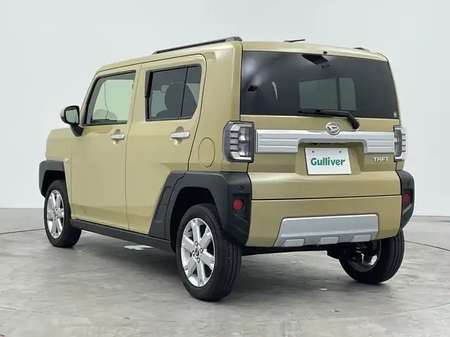 ダイハツ タフト G ターボ クロムベンチャー 三重県 2022(令4)年 1.7万km サンドベージュメタリック 禁煙車/社外ナビ（MDV-D309BT）/・ワンセグ・CD・Bluetooth・SD・USB・AUX・iPod/バックカメラ/前席シートヒーター/ガラスルーフ/電子パーキング/ステアリングスイッチ/衝突軽減/レーダークルーズコントロール/アイドリングストップ/コーナーセンサー/横滑り防止装置/スマートキー/純正AW/フロアマット