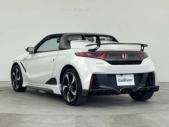 ホンダ Ｓ６６０ α 秋田県 2017(平29)年 2.7万km プレミアムスターホワイトパール シティブレーキアクティブシステム　/クルーズコントロール　/パドルシフト　/無限エアロ　/社外マフラー　/ＬＥＤヘッドライト　/革調シートカバー　/ＥＴＣ　/前方ドライブレコーダー　/プッシュスタート　/スマートキー/アイドリングストップ