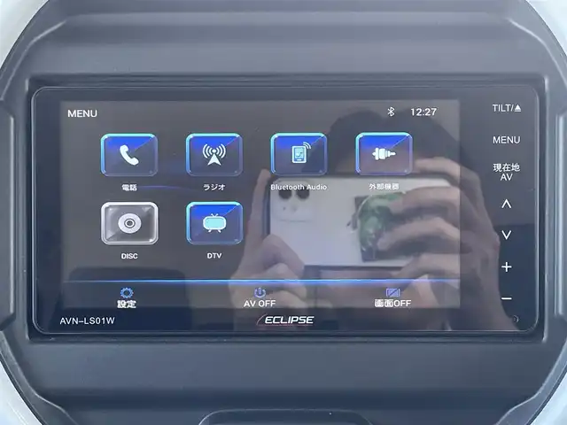 スズキ ハスラー HYBRID G 和歌山県 2020(令2)年 3.2万km クールカーキPM 社外7インチナビ（AVIN-LS01W)/バックカメラ/BT/CD/DVD/衝突被害軽減ブレーキ/レーンキープアシスト/横滑り防止/後方コーナーセンサー/オートライト/前後ドラレコ/ETC/前席シートヒーター/ヘッドライトレベライザー/ステアリングリモコン/社外フロアマット/ドアバイザー/アイドリングストップ/プッシュスタート