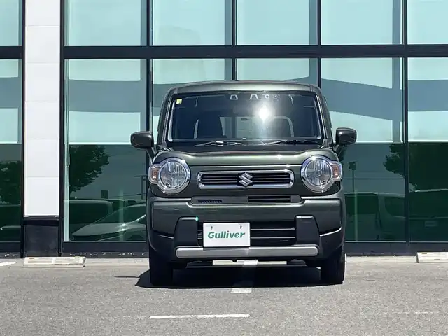 スズキ ハスラー HYBRID G 和歌山県 2020(令2)年 3.2万km クールカーキPM 社外7インチナビ（AVIN-LS01W)/バックカメラ/BT/CD/DVD/衝突被害軽減ブレーキ/レーンキープアシスト/横滑り防止/後方コーナーセンサー/オートライト/前後ドラレコ/ETC/前席シートヒーター/ヘッドライトレベライザー/ステアリングリモコン/社外フロアマット/ドアバイザー/アイドリングストップ/プッシュスタート