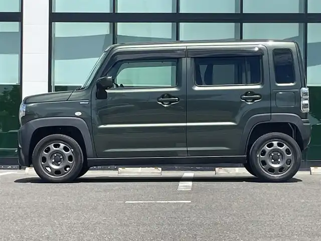 スズキ ハスラー HYBRID G 和歌山県 2020(令2)年 3.2万km クールカーキPM 社外7インチナビ（AVIN-LS01W)/バックカメラ/BT/CD/DVD/衝突被害軽減ブレーキ/レーンキープアシスト/横滑り防止/後方コーナーセンサー/オートライト/前後ドラレコ/ETC/前席シートヒーター/ヘッドライトレベライザー/ステアリングリモコン/社外フロアマット/ドアバイザー/アイドリングストップ/プッシュスタート