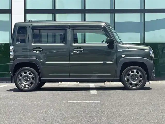 スズキ ハスラー HYBRID G 和歌山県 2020(令2)年 3.2万km クールカーキPM 社外7インチナビ（AVIN-LS01W)/バックカメラ/BT/CD/DVD/衝突被害軽減ブレーキ/レーンキープアシスト/横滑り防止/後方コーナーセンサー/オートライト/前後ドラレコ/ETC/前席シートヒーター/ヘッドライトレベライザー/ステアリングリモコン/社外フロアマット/ドアバイザー/アイドリングストップ/プッシュスタート