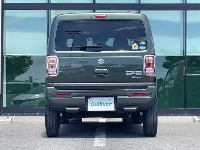 スズキ ハスラー HYBRID G 和歌山県 2020(令2)年 3.2万km クールカーキPM 社外7インチナビ（AVIN-LS01W)/バックカメラ/BT/CD/DVD/衝突被害軽減ブレーキ/レーンキープアシスト/横滑り防止/後方コーナーセンサー/オートライト/前後ドラレコ/ETC/前席シートヒーター/ヘッドライトレベライザー/ステアリングリモコン/社外フロアマット/ドアバイザー/アイドリングストップ/プッシュスタート