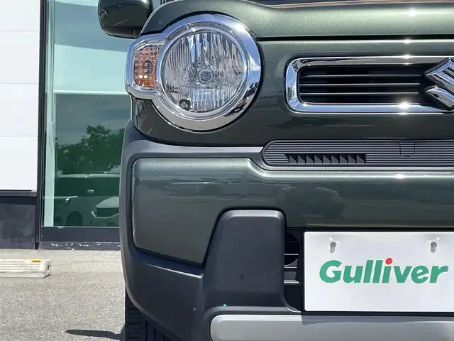 スズキ ハスラー HYBRID G 和歌山県 2020(令2)年 3.2万km クールカーキPM 社外7インチナビ（AVIN-LS01W)/バックカメラ/BT/CD/DVD/衝突被害軽減ブレーキ/レーンキープアシスト/横滑り防止/後方コーナーセンサー/オートライト/前後ドラレコ/ETC/前席シートヒーター/ヘッドライトレベライザー/ステアリングリモコン/社外フロアマット/ドアバイザー/アイドリングストップ/プッシュスタート