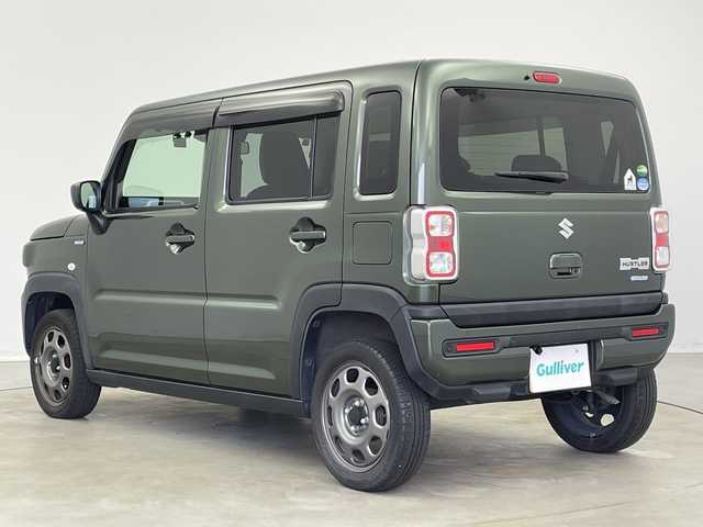 スズキ ハスラー HYBRID G 新潟県 2020(令2)年 3.2万km クールカーキPM 社外7インチナビ（AVIN-LS01W)/バックカメラ/BT/CD/DVD/衝突被害軽減ブレーキ/レーンキープアシスト/横滑り防止/後方コーナーセンサー/オートライト/前後ドラレコ/ETC/前席シートヒーター/ヘッドライトレベライザー/ステアリングリモコン/社外フロアマット/ドアバイザー/アイドリングストップ/プッシュスタート/ドアバイザー