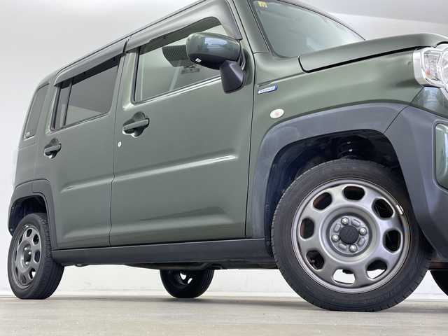 スズキ ハスラー HYBRID G 新潟県 2020(令2)年 3.2万km クールカーキPM 社外7インチナビ（AVIN-LS01W)/バックカメラ/BT/CD/DVD/衝突被害軽減ブレーキ/レーンキープアシスト/横滑り防止/後方コーナーセンサー/オートライト/前後ドラレコ/ETC/前席シートヒーター/ヘッドライトレベライザー/ステアリングリモコン/社外フロアマット/ドアバイザー/アイドリングストップ/プッシュスタート/ドアバイザー