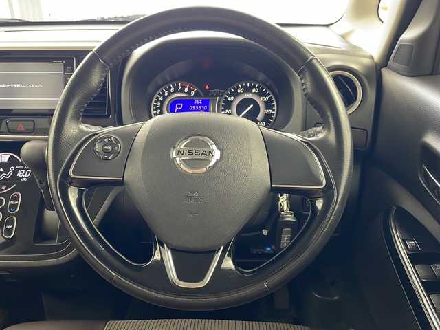 日産 デイズ ルークス HWS X Vセレクション 岐阜県 2018(平30)年 5.4万km チタニウムグレーメタリック 純正ナビ/　(AM/FM/CD/DVD/Bluetooth/AUX/フルセグTV)/全方位モニター/衝突軽減ブレーキ/両側パワースライドドア/オートハイビーム/コーナーセンサー/革巻きコンビステアリング/ドライブレコーダー/ETC/社外アルミホイール/純正フロアマット/スペアキーあり