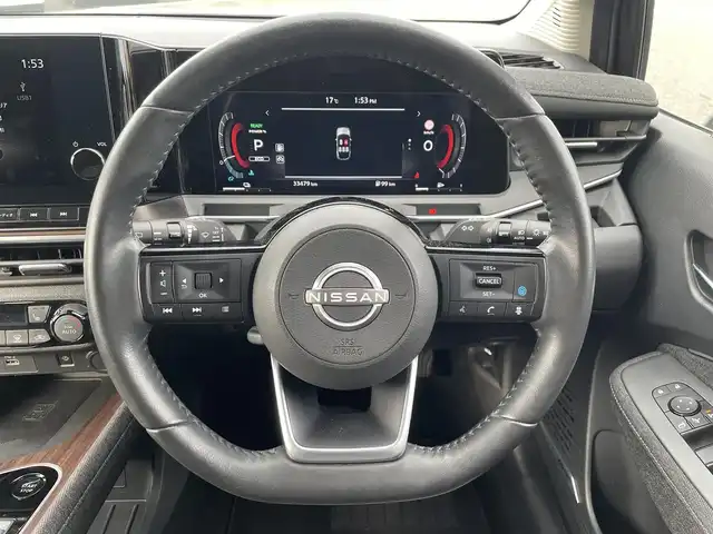 日産 オーラ G FOUR 島根県 2022(令4)年 3.4万km バーガンディー 登録時走行距離33479km/取扱説明書【車両/ナビ】/保証書/日産コネクト9インチナビ【Bluetooth/HDMI/アップルカープレイ/アンドロイドオート】/アラウンドビューモニター/プロパイロット/BOSEサウンドシステム/LEDヘッドライト/オートライト/前席シートヒーター/ステアリングヒーター/プッシュスタート/スマートキー(スペアスマート×1)/ハーフレザーシート/前後ドライブレコーダー/ビルトインETC/純正17インチAW