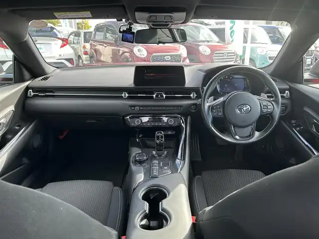 トヨタ スープラ SZ 愛知県 2020(令2)年 3.5万km プロミネンスレッド スマートキー/プッシュスタート/純正ナビ/フルセグTV/BT/バックカメラ/ETC/純正17インチAW/レーダークルーズコントロール/ブラインドスポットモニター/クリアランスソナー/ドライブレコーダー/オートライト/アイドリングストップ/スペアキー