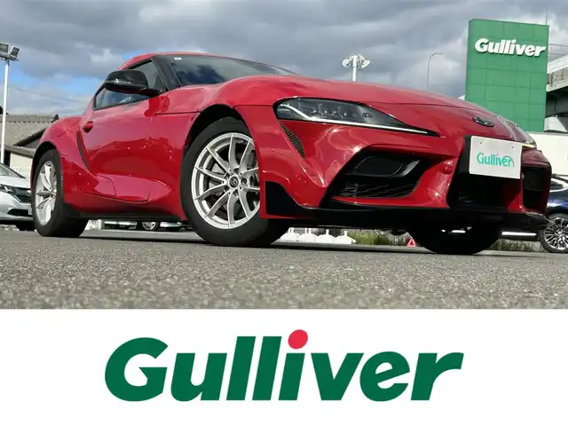 トヨタ スープラ SZ 愛知県 2020(令2)年 3.5万km プロミネンスレッド スマートキー/プッシュスタート/純正ナビ/フルセグTV/BT/バックカメラ/ETC/純正17インチAW/レーダークルーズコントロール/ブラインドスポットモニター/クリアランスソナー/ドライブレコーダー/オートライト/アイドリングストップ/スペアキー