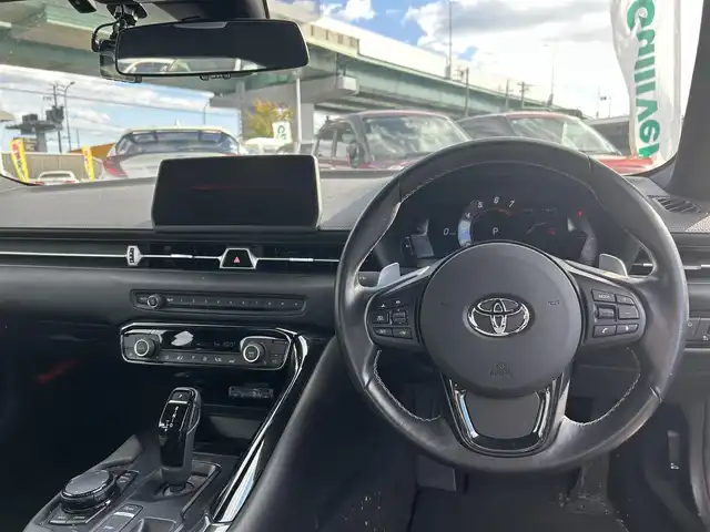 トヨタ スープラ SZ 愛知県 2020(令2)年 3.5万km プロミネンスレッド スマートキー/プッシュスタート/純正ナビ/フルセグTV/BT/バックカメラ/ETC/純正17インチAW/レーダークルーズコントロール/ブラインドスポットモニター/クリアランスソナー/ドライブレコーダー/オートライト/アイドリングストップ/スペアキー