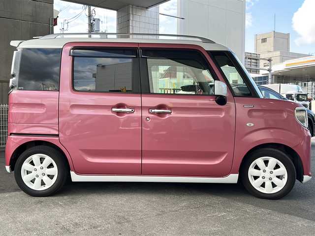 スズキ スペーシア HYBRID X 京都府 2018(平30)年 8.3万km チアフルピンクメタリック/ホワイト2トーンルーフ パナソニックSDナビ(CN-RZ846)/Bluetooth/CD/DVD再生機能/iPod/USB入力端子/HUD /全方位カメラ /衝突軽減ブレーキ /後方コーナーセンサー /レーンキープアシスト/横滑り防止/禁煙 /2トーン /LEDヘッドライト /オートライト/デジタルインナーミラー /ASSURAレーダー探知機(AR-46LA)/LONZAペダルカバー/前方ドライブレコーダー(HF-AHD-2309Y)/ルーフレール/純正AW14インチ/Wエアバッグ/運転席シートヒーター/両側パワースライドドア