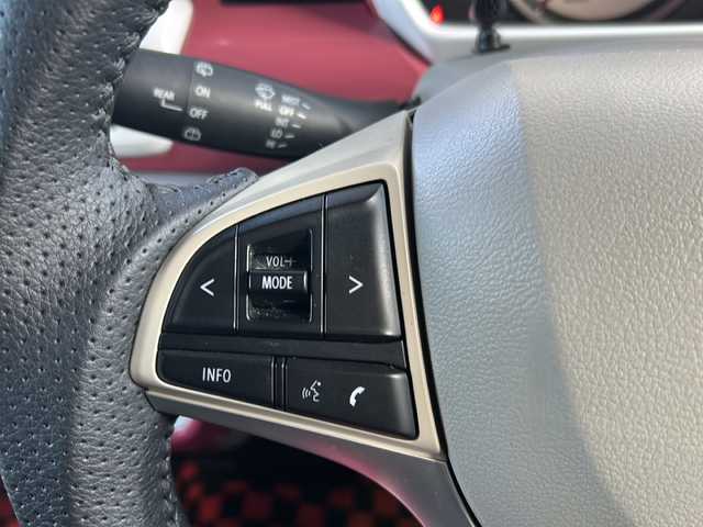 スズキ スペーシア HYBRID X 京都府 2018(平30)年 8.3万km チアフルピンクメタリック/ホワイト2トーンルーフ パナソニックSDナビ(CN-RZ846)/Bluetooth/CD/DVD再生機能/iPod/USB入力端子/HUD /全方位カメラ /衝突軽減ブレーキ /後方コーナーセンサー /レーンキープアシスト/横滑り防止/禁煙 /2トーン /LEDヘッドライト /オートライト/デジタルインナーミラー /ASSURAレーダー探知機(AR-46LA)/LONZAペダルカバー/前方ドライブレコーダー(HF-AHD-2309Y)/ルーフレール/純正AW14インチ/Wエアバッグ/運転席シートヒーター/両側パワースライドドア