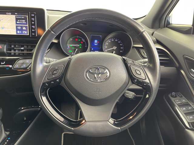 トヨタ Ｃ－ＨＲ G モード ネロ 愛知県 2018(平30)年 9.3万km ブラッキッシュアゲハガラスフレーク 純正ナビ/・Ｂｌｕｅｔｏｏｔｈ/・フルセグ/・DVD/CD/・ＨＤＭＩ/バックカメラ/前席シートヒーター/ビルドインＥＴＣ/衝突軽減/クリアランスソナー/レーンキープ/追従クルコン/ブラインドスポットモニター/オートマチックハイビーム/LEDヘッドライト/フォグランプ/純正フロアマット/純正アルミホイール/電動パーキングブレーキ/オートブレーキホールド