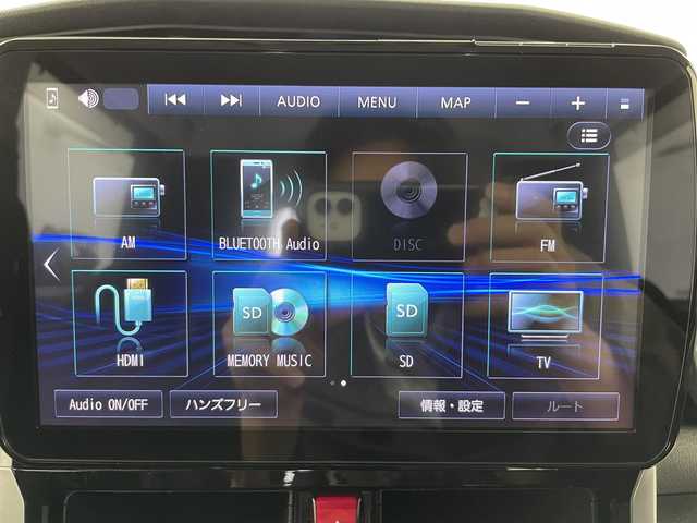 ダイハツ トール カスタムG ターボ 富山県 2022(令4)年 3.9万km ブラックマイカメタリック ポータブルナビ(AM/FM/BT/HDMI)/フルセグTV/全方位カメラ(バック)/レーダークルーズコントロール/衝突軽減ブレーキ/両側パワースライドドア/電子パーキングブレーキ/オートブレーキホールド/前後コーナーセンサー/前後ドライブレコーダー/盗難防止装置/横滑り防止装置/オートライト/LEDヘッドライト/ETC/純正AW/社外AW付スタッドレスタイヤ車載/純正フロアマット/プッシュスタート/保証書