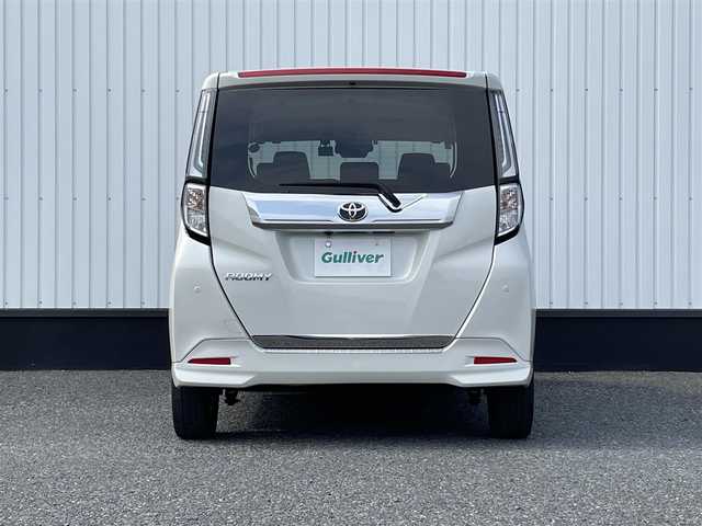 トヨタ ルーミー カスタムG－T 千葉県 2021(令3)年 3万km パールホワイトⅢ 純正7インチナビ/（TV/CD/DVD/Bluetooth/FM/AM）/バックカメラ/衝突被害軽減システム/車線逸脱警報/クルーズコントロール/両側パワースライドドア/横滑り防止装置/ETC/ドライブレコーダー/アイドリングストップ/LEDヘッドライト/フォグランプ/オートライト/ウィンカーミラー/電動格納ミラー/純正15インチAW/シートヒーター/シートリフター/プッシュスタート/スマートキー/フロアマット/ドアバイザー/保証書