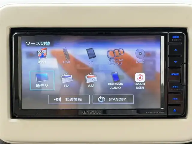 スズキ ラパン モード 兵庫県 2021(令3)年 2.3万km ノクターンブルーパール ワンオーナー/社外ナビ/（CD/DVD/CT/AM/FM)/フルセグTV/衝突軽減ブレーキ/前後コーナーセンサー/前方ドライブレコーダー/オートライト/スマートキー/電動格納ミラー/純正フロアマット/純正ドアバイザー/取扱説明書・保証書