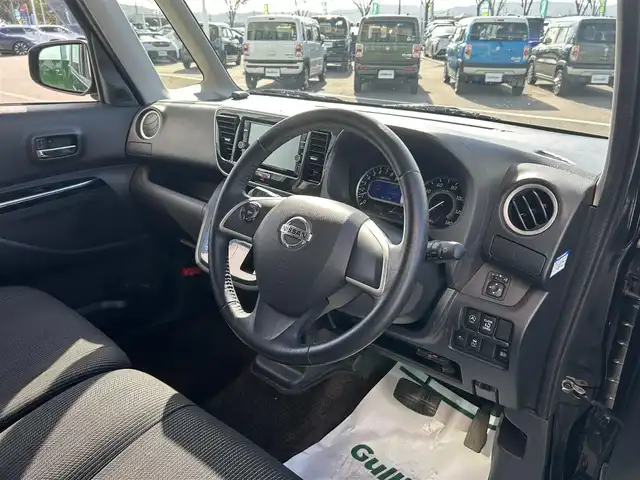 日産 デイズ ルークス ハイウェイスター Xターボ 和歌山県 2018(平30)年 5.1万km ブラック 純正ナビ（MM317D-W）/フルセグＴＶ/全方位カメラ/(AM/FM/CD/DVD/Bluetooth)/衝突軽減ブレーキ/横滑り防止/アイドリングストップ/ETC/前方ドラレコ/片側パワスラ/オートライト/オートマチックハイビーム/ステアリングスイッチ/フォグランプ/プッシュスタート/スマートキー/電動格納ミラー/純正フロアマット/純正AW