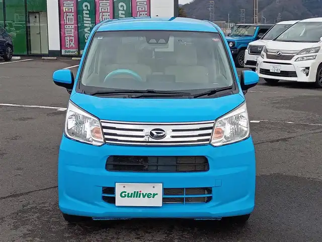 ダイハツ ムーヴ X SAⅢ 福井県 2018(平30)年 4.4万km パールホワイトⅢ 純正SDナビ/・（フルセグTV/CD/DVD/Bluetooth）/バックカメラ/スマートアシスト/横滑り防止装置/レーンキープアシスト/D席シートヒーター/ドライブレコーダー/オートライト/オートマチックハイビーム/純正14インチAW/スマートキー