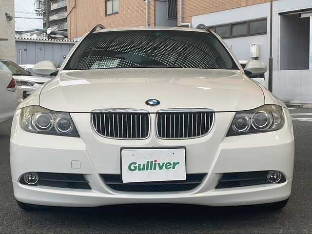 ＢＭＷ ３２５ｉ ツーリング ハイライン 大阪府 2006(平18)年 8.2万km アルピンホワイトⅢ HDDナビ/バックカメラ/ドアバイザー/プッシュスタート/ETC/シートヒーター/パワーシート/メモリシート